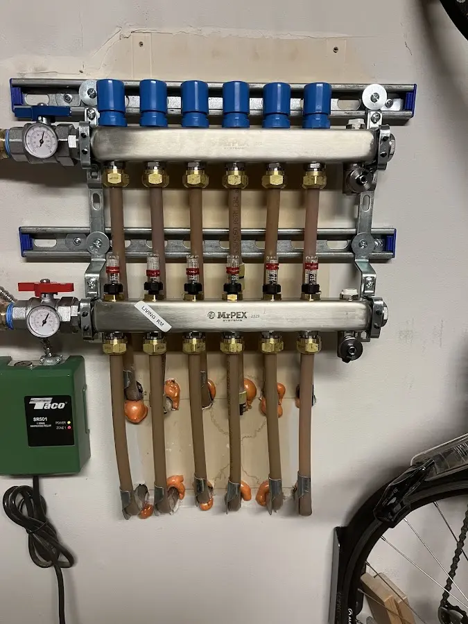 Plumber performing Leak Detection at a residential property in West Whiteland